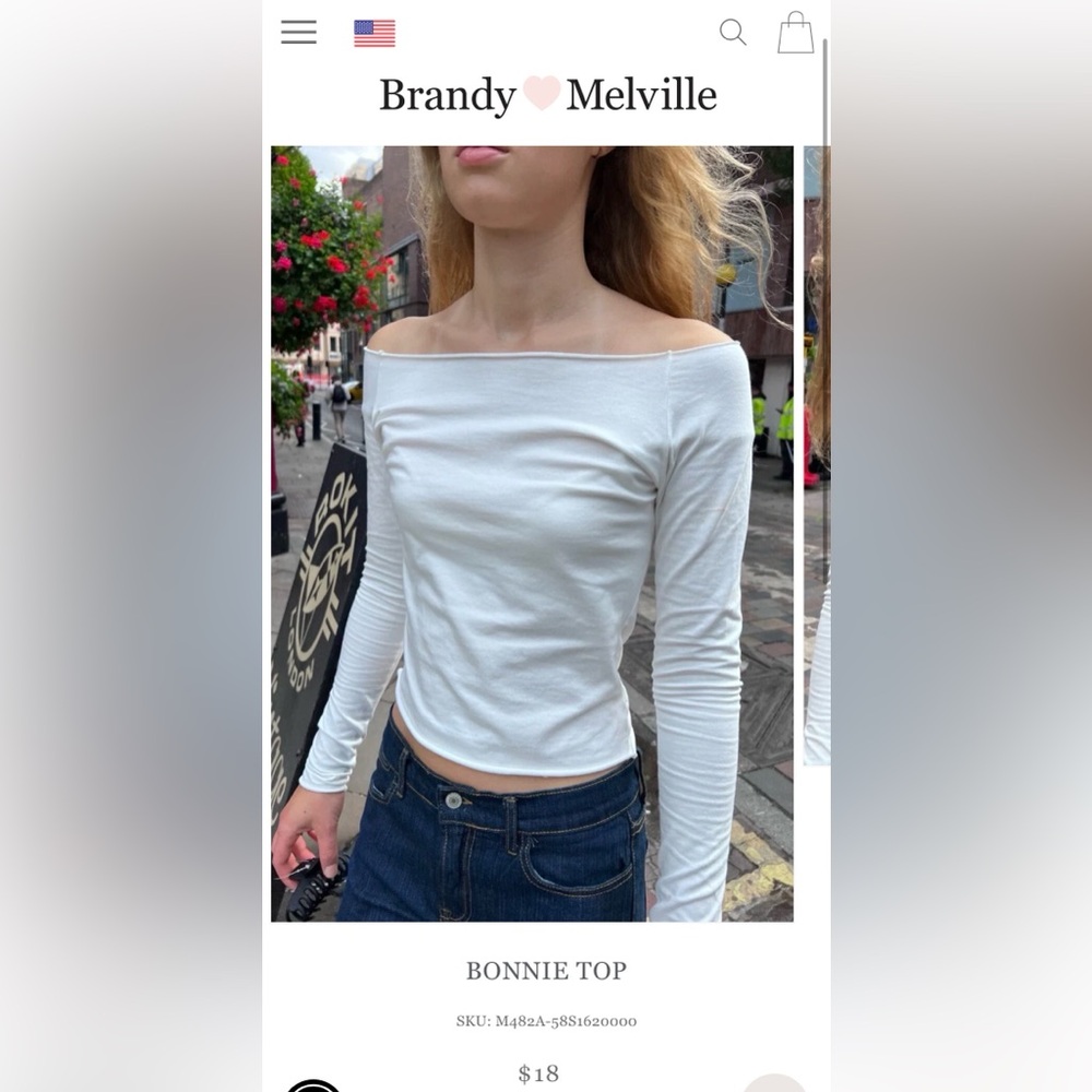 Brandy Melville Bonnie Top